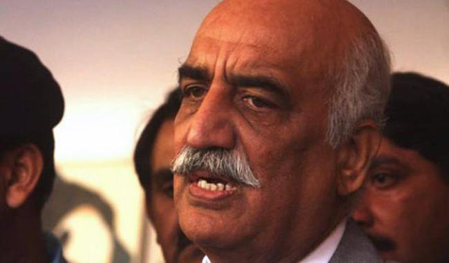Khursheed Shah presents himself for accountability