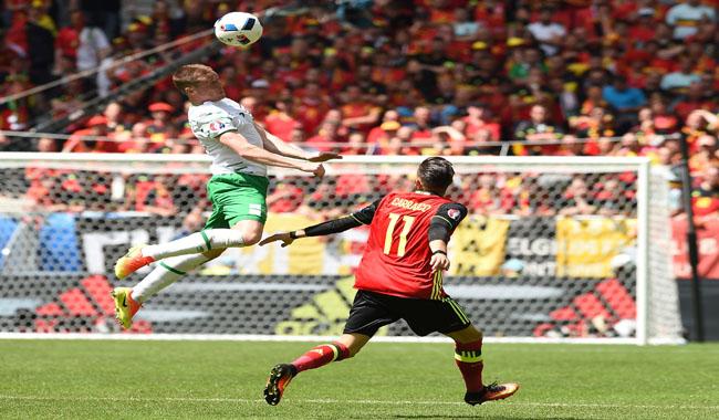 Belgium beat Republic of Ireland 3-0 at Euro 2016