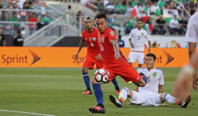 Vargas scores four as Chile thrash Mexico 7-0