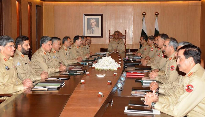 Top military brass vows to continue efforts in support of state institutions