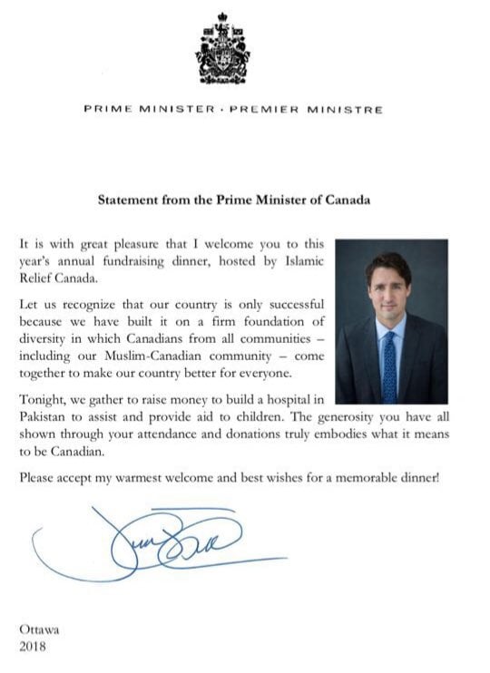 Justin Trudeau extends support to Afridi, asks Canadians for donations to build hospital in Pakistan