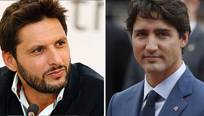 Justin Trudeau extends support to Afridi, asks Canadians for donations to build hospital in Pakistan