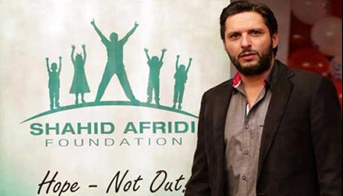 Afridi thanks Hillary Clinton for supporting his Foundation