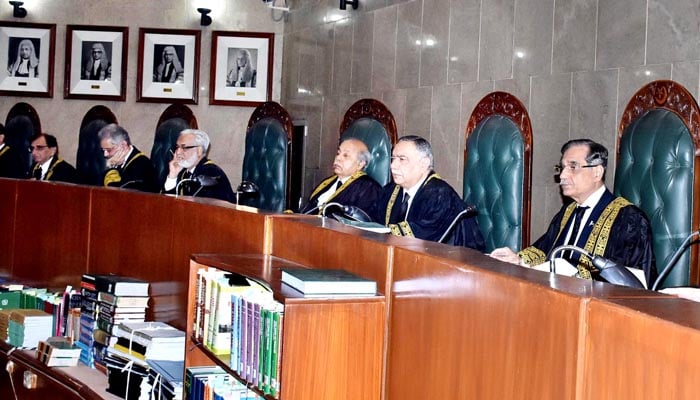 CJP pays rich tribute to Justice Ejaz Khan on his retirement