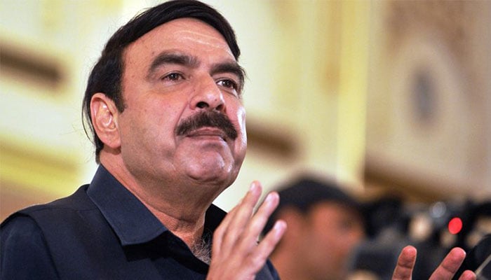 Sheikh Rasheed Ahmed in legal trouble for using fireworks