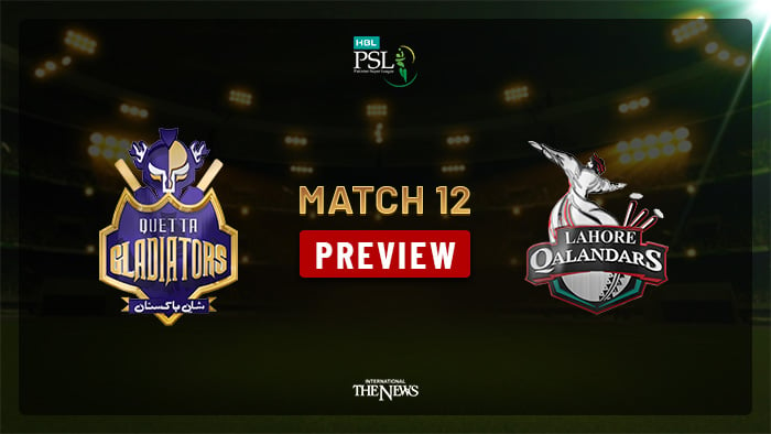 Lahore Qalandars Vs Quetta Gladiators Psl4 Match 12 Preview