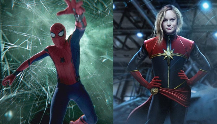Spider Man to fall for Captain Marvel in upcoming sequel?