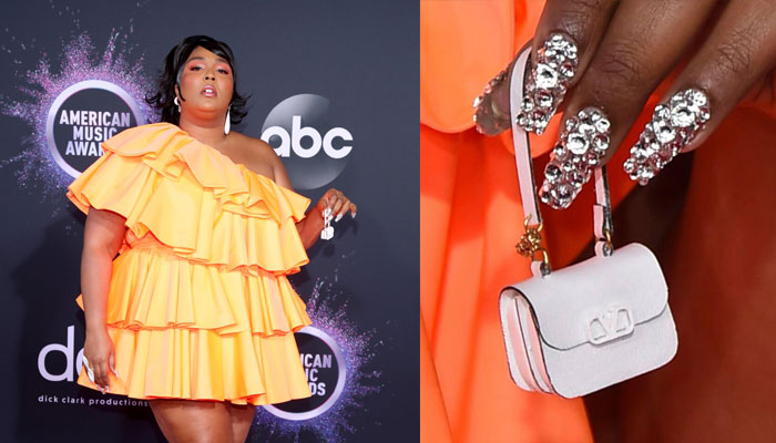 Video: Lizzo performs magic tricks with tiny handbag in hilarious video |  Daily Mail Online