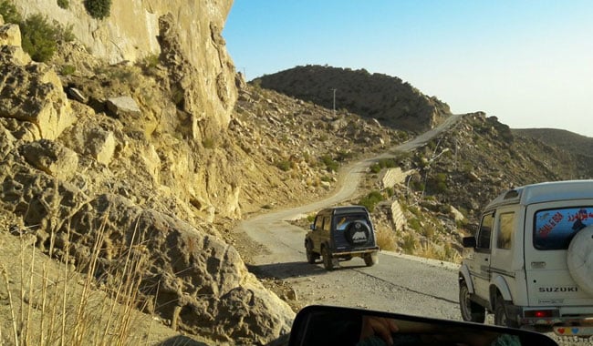 An uphill task: The climb up to Gorakh 