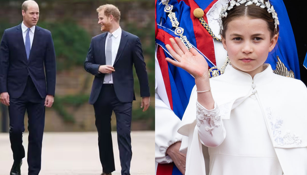 Prince William, Harry clash over concerns about Princess Charlotte's future