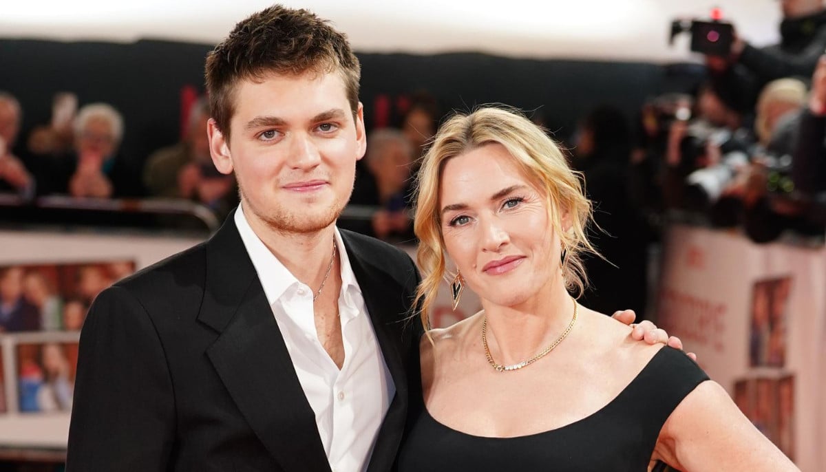 Kate Winslet reveals how son benefited from her baby daddies 