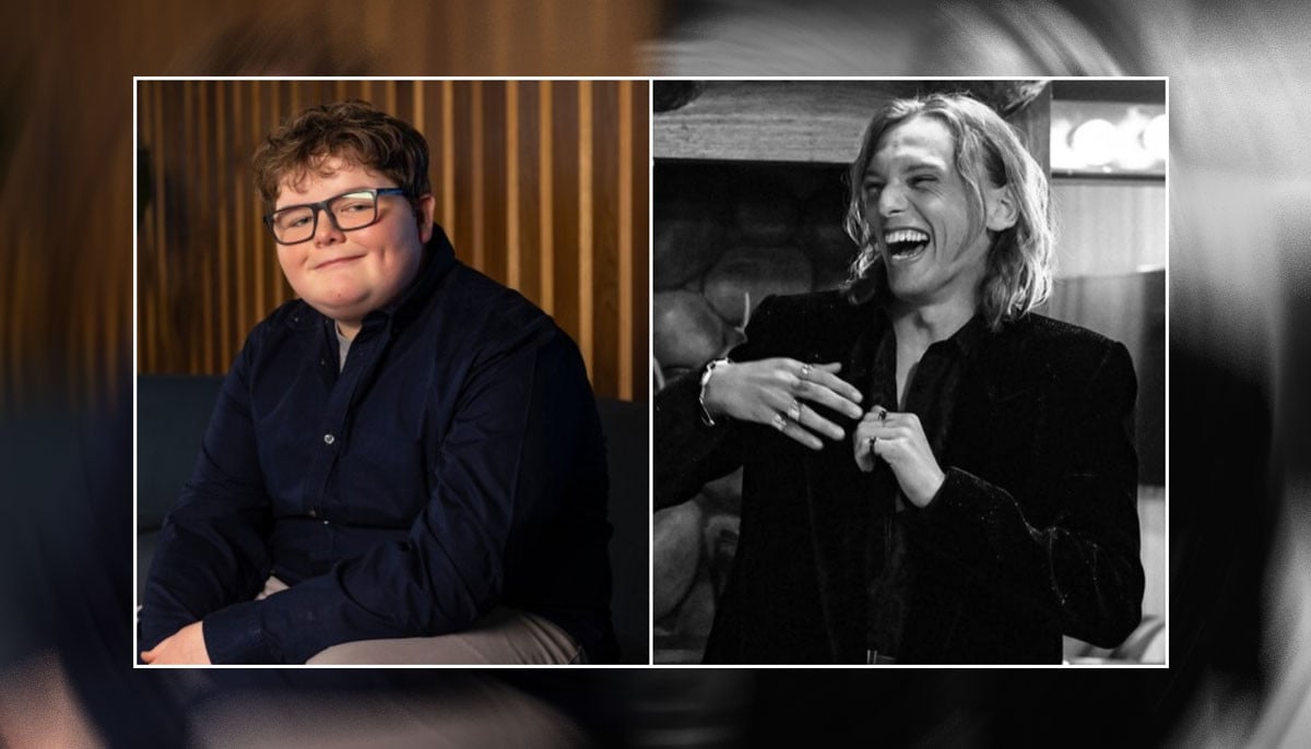 Jamie Campbell Bower gets a secret letter from his ‘Stranger Things’ co-star Jake Connelly: Watch