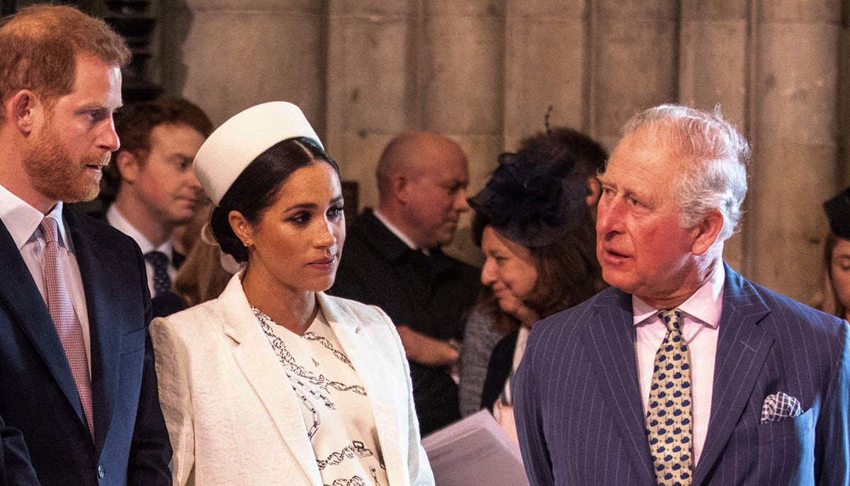 Prince Harry, Meghan Markle accused of 'blackmailing' King Charles into giving them security