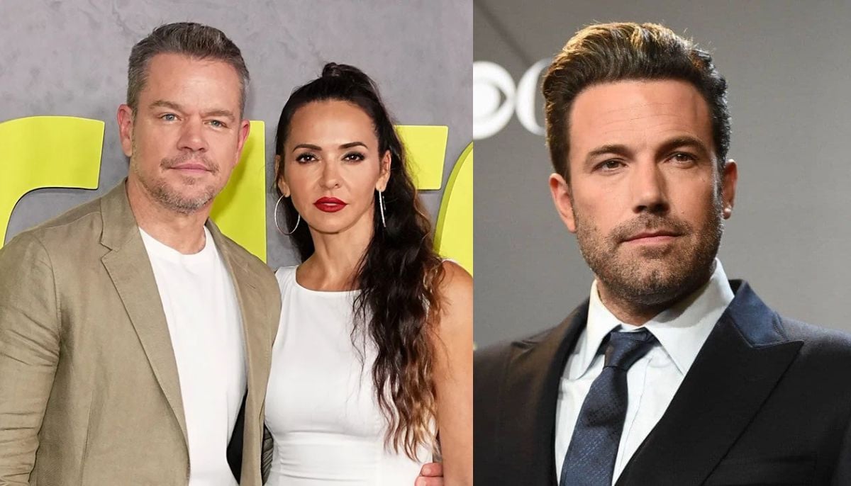 Matt Damon reveals wife Luciana Barroso found Ben Affleck THIS in 'Good Will Hunting'