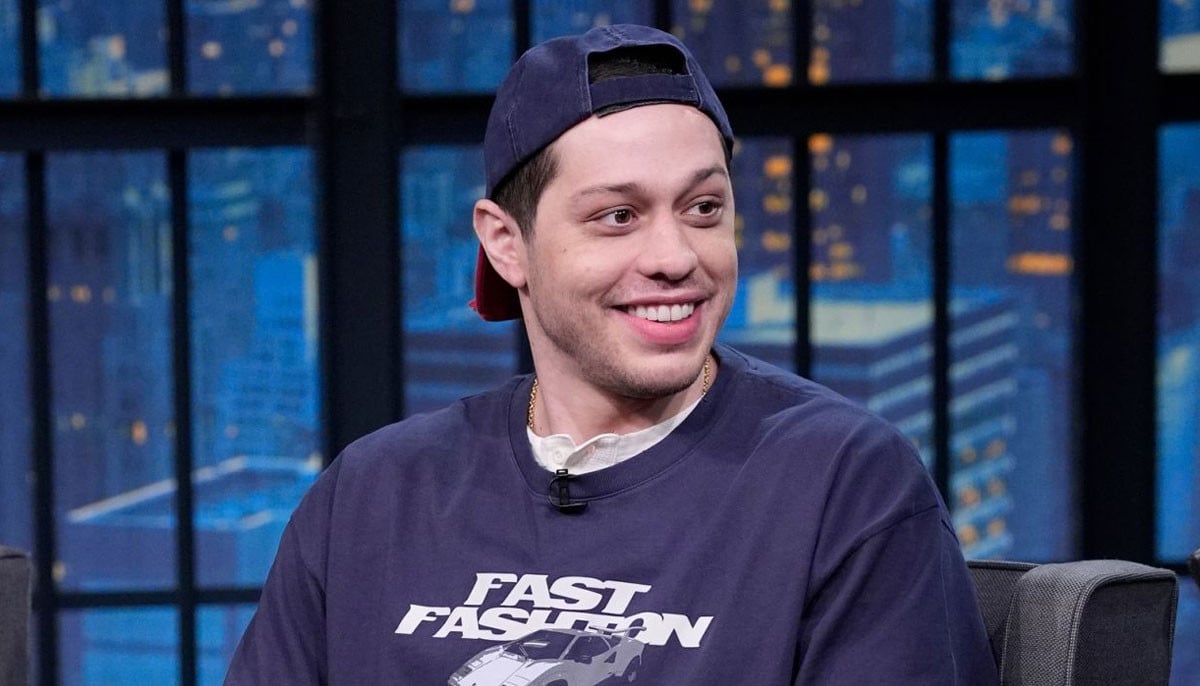 Pete Davidson launches talk show from his garage