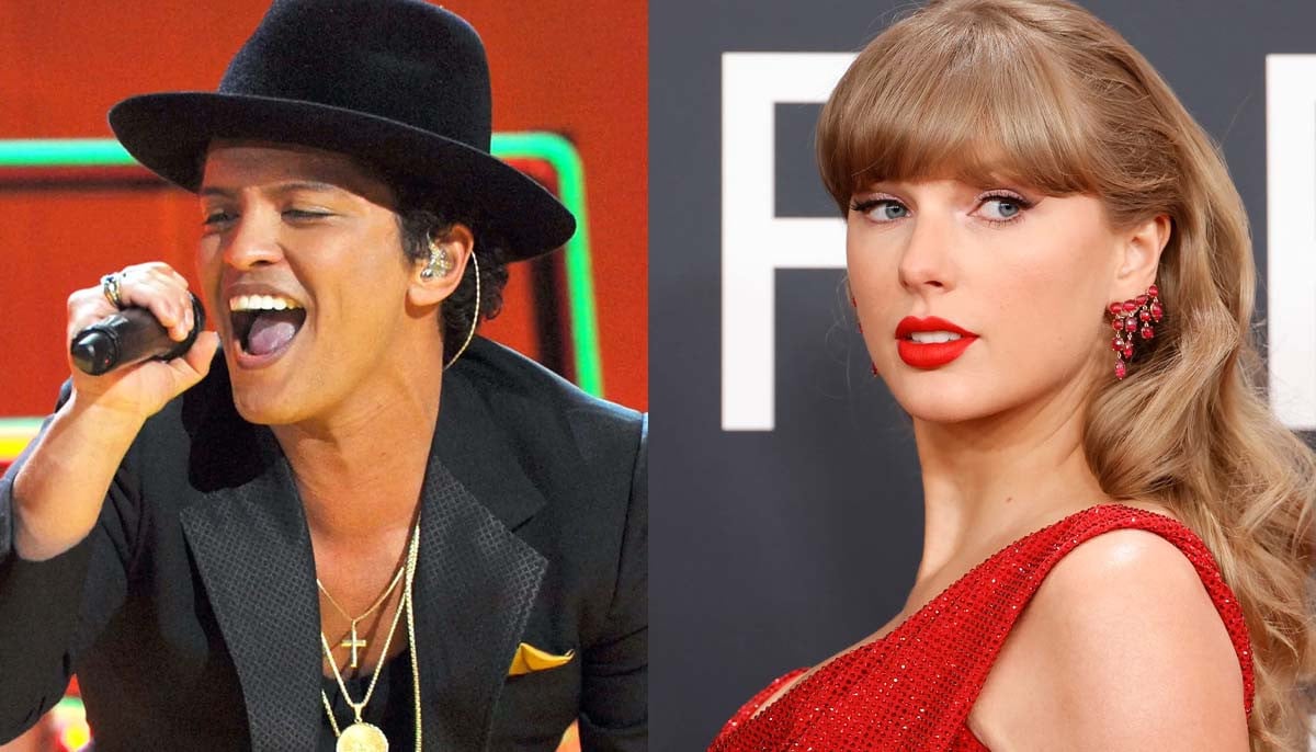 Bruno Mars leaves Taylor Swift behind with shocking move