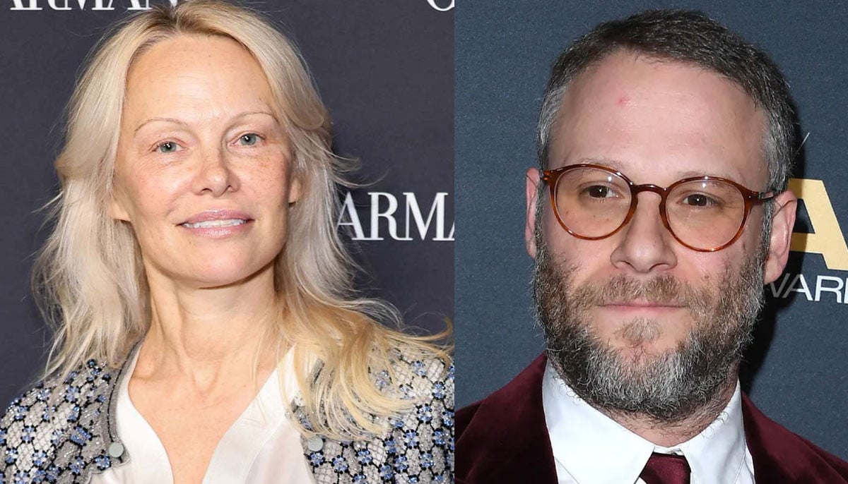 Pamela Anderson felt 'weird' seeing Seth Rogen after 'Pam & Tommy'