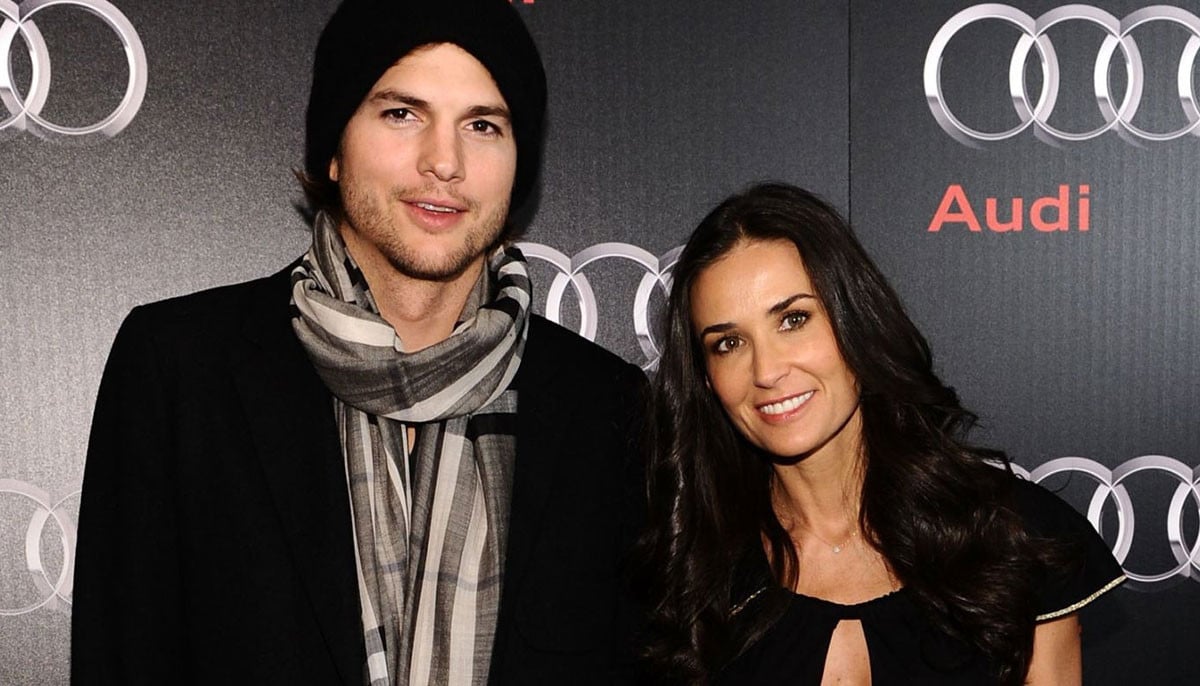 Ashton Kutcher says he's proud of Demi Moore