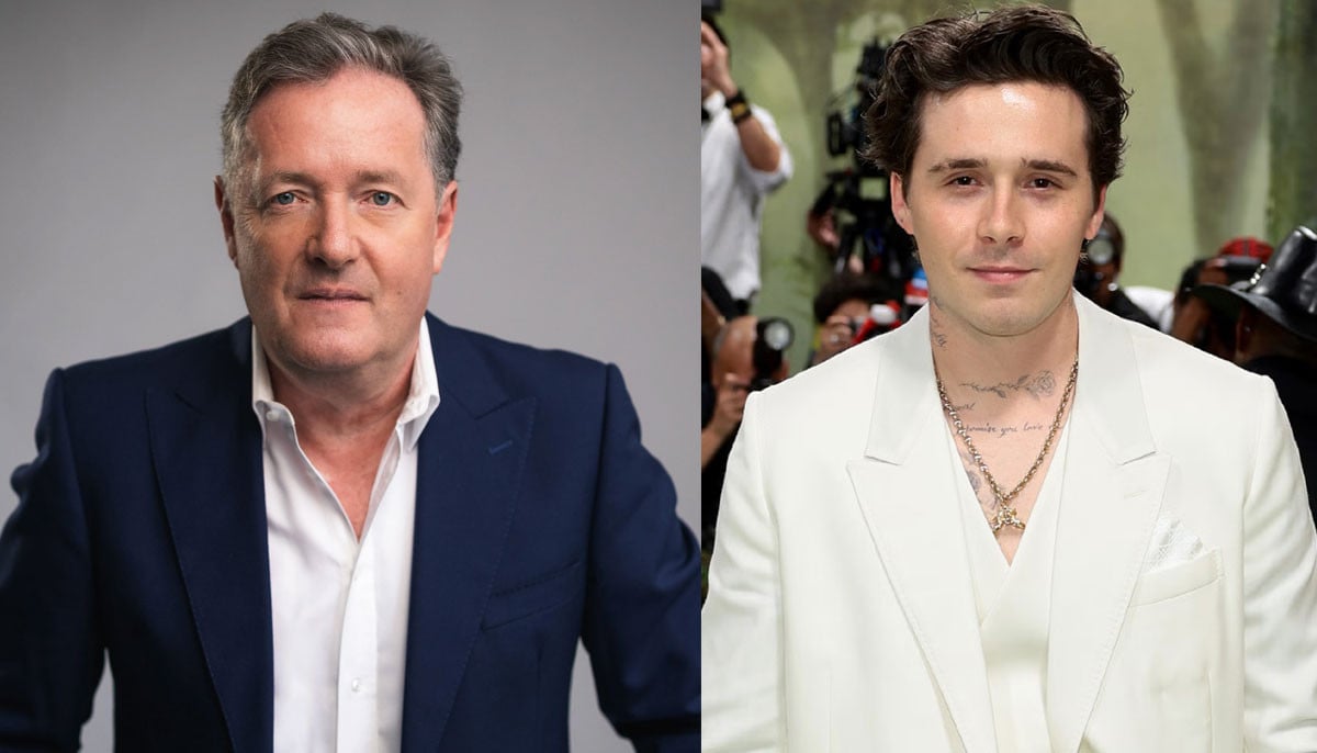Piers Morgan finally reacts to Brooklyn Beckham's statement about David and Victoria Beckham