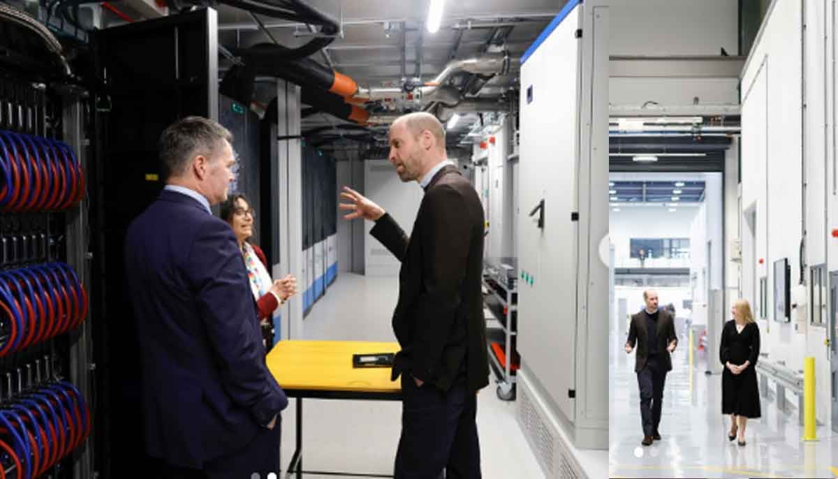 Prince William visits Isambard-AI supercomputer capable of doing 80 years of human work in one second