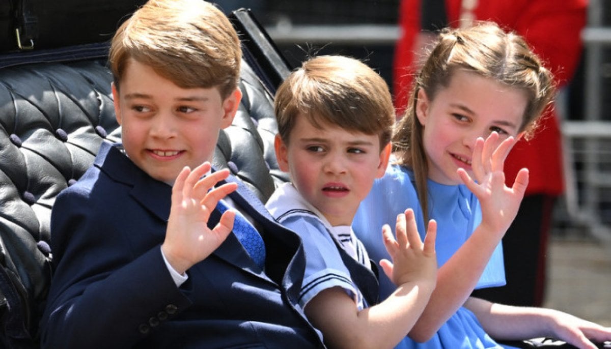 George, Charlotte and Louis in sweet family moments: watch