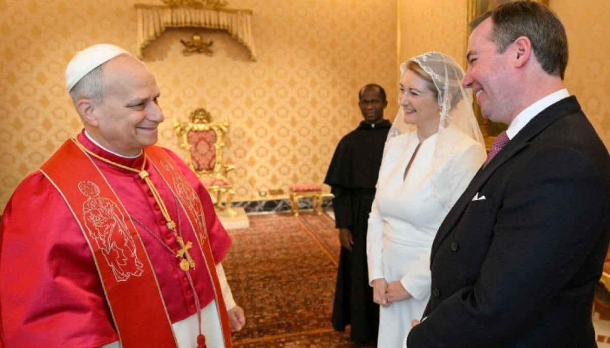 Luxembourg royals embark in rare tour on historic site