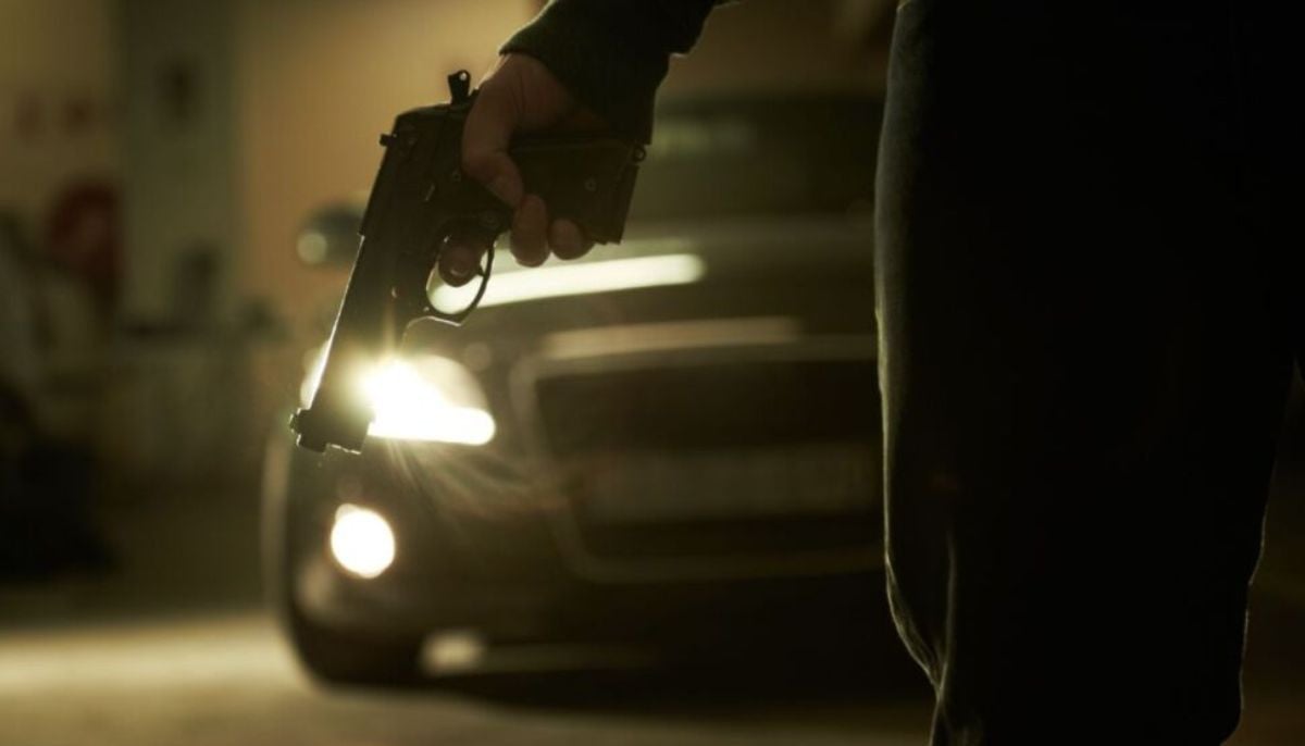 'Sorry for this': Masked gunman carjacks woman to 'see his grandmother'