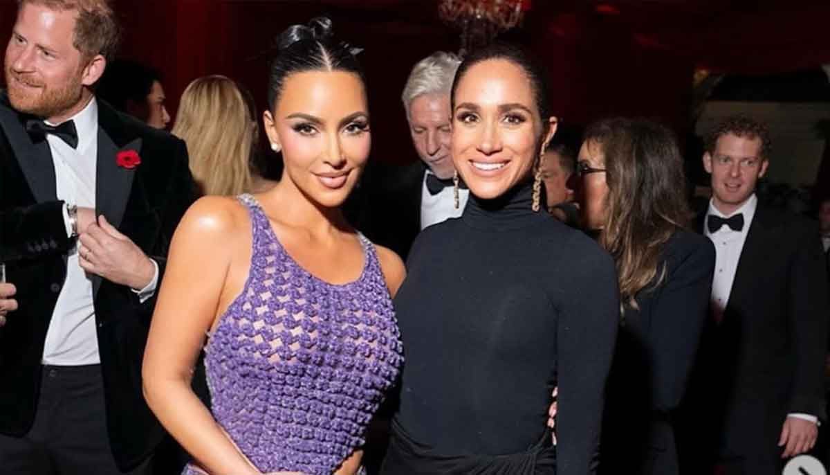 Kim Kardashian takes swipe at Meghan and Harry as she breaks silence on 'photogate' 
