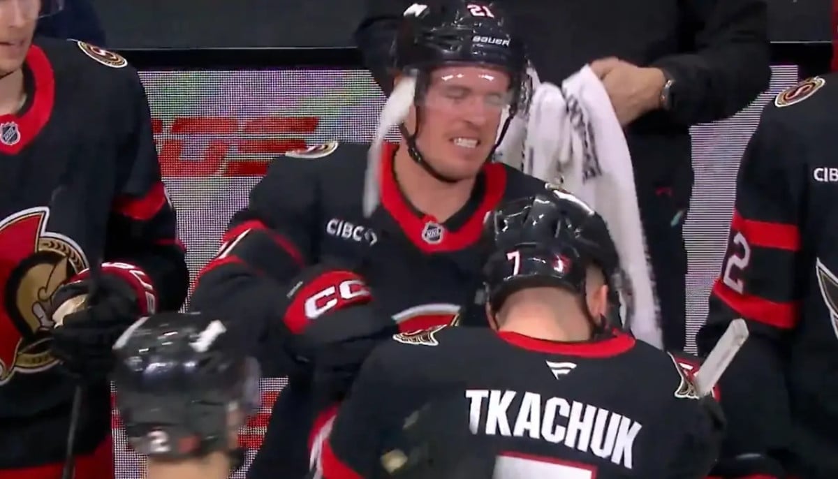 Nick Cousins goes viral after punching Brady Tkachuk during Avalanche vs Senators 
