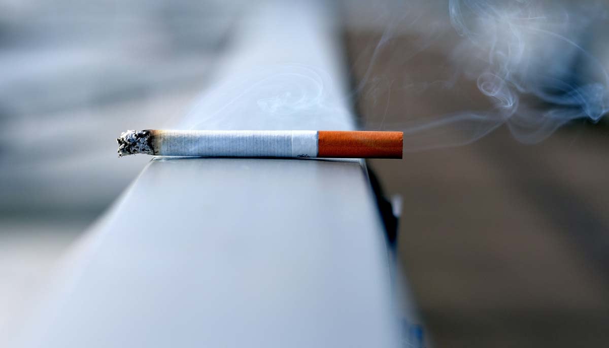 Smoking increases chances of depression