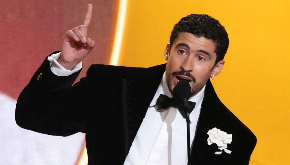 Bad Bunny blasts ICE in Grammy acceptance speech: 'We aren't aliens'