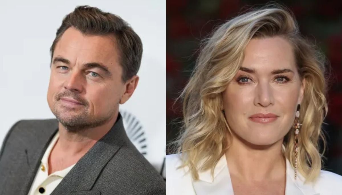 Leonardo DiCaprio caught between his girlfriend and 'Titanic' costar Kate Winslet