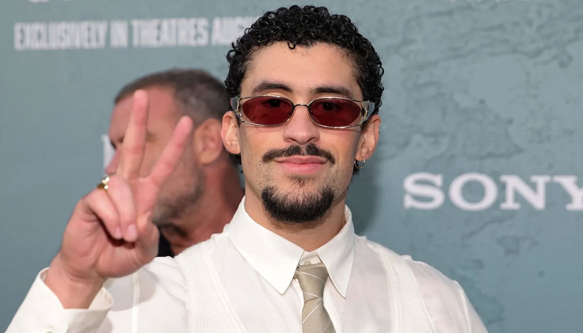 Bad Bunny tears up while previewing his Super Bowl halftime show