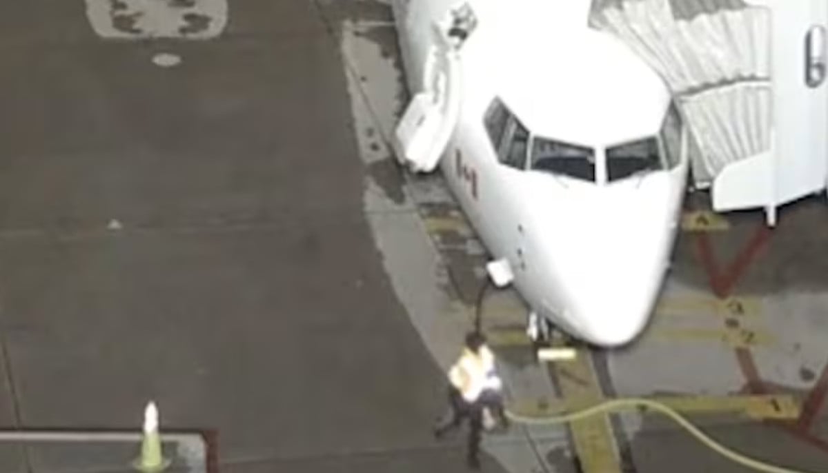 Toronto Pearson Airport chase caught on camera in trafficking case