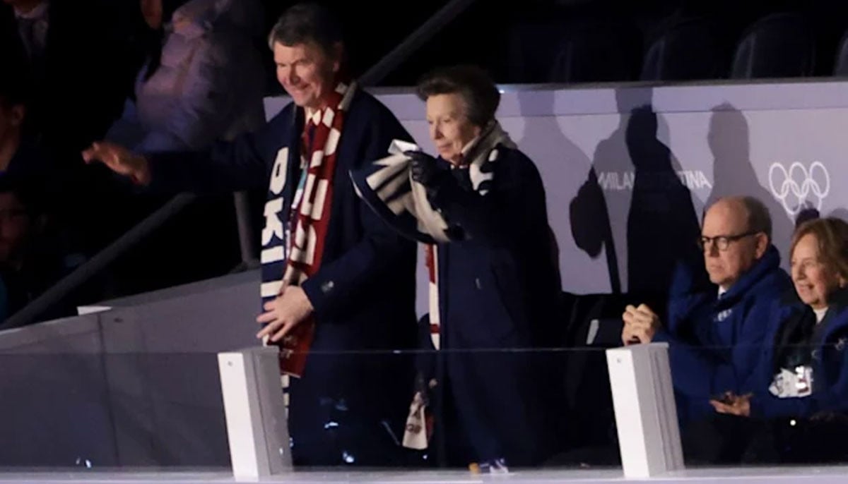 Princess Anne enjoys Andrea Bocelli, Lang Lang performances at Winter Olympics opening ceremony