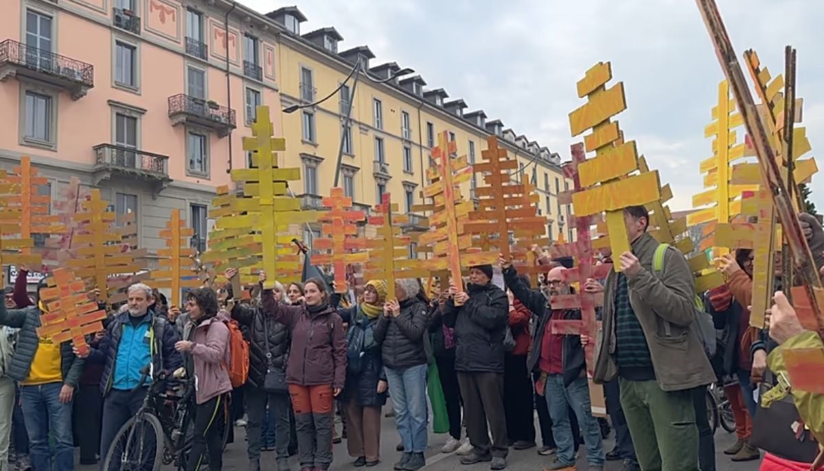 Winter Olympics 2026: Milan protestors rally against the Games as environmentally, economically ‘unsustainable’ 