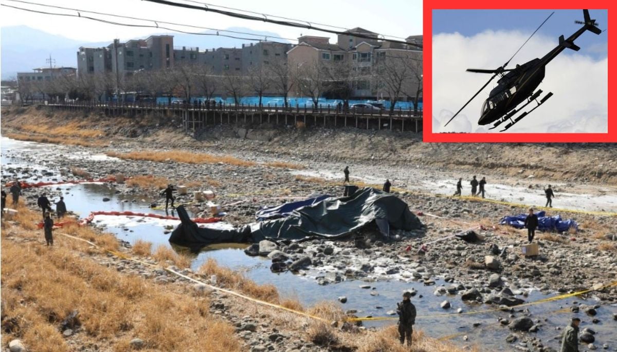 South Korea: Two killed as military helicopter crashes during training