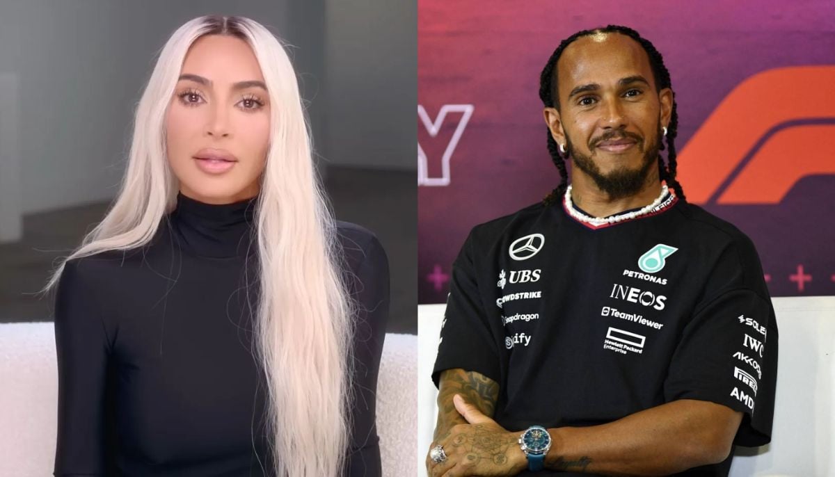 Kim Kardashian promised THIS to Lewis Hamilton at the 2026 Super Bowl?