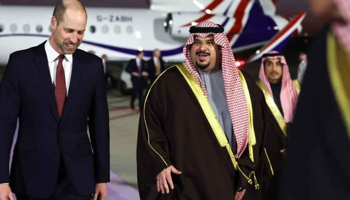 Kensington Palace announces Prince William's arrival in Saudi Arabia 