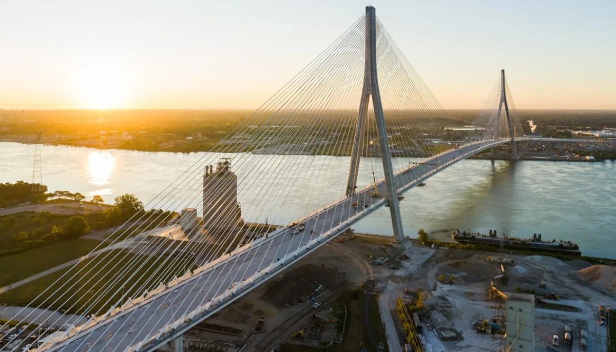 Gordie Howe Bridge faces uncertainty after Trump warning to Canada