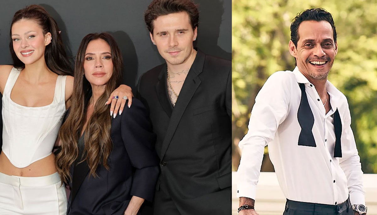 Marc Anthony weighs in on Beckham family rift