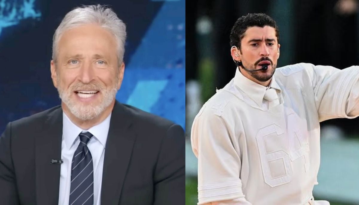 Jon Stewart on Bad Bunny's Super Bowl performance: 'Killed it''