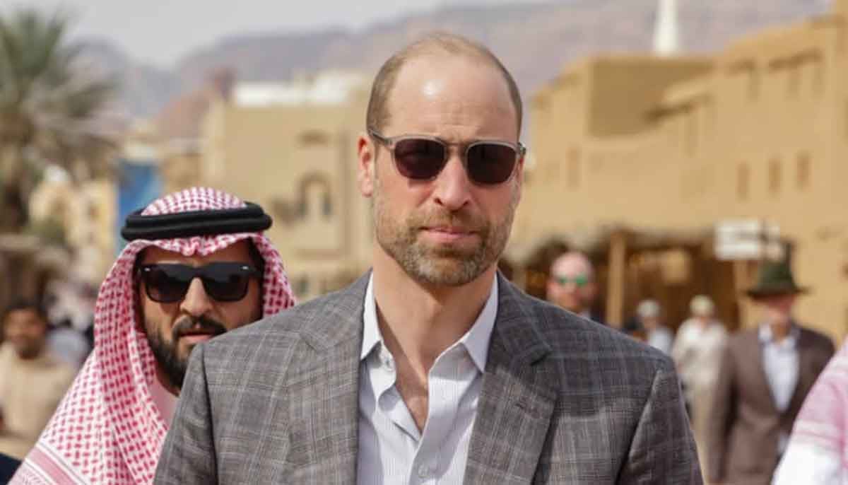 Palace releases Prince William's photos from final day of his Saudi Arabia visit