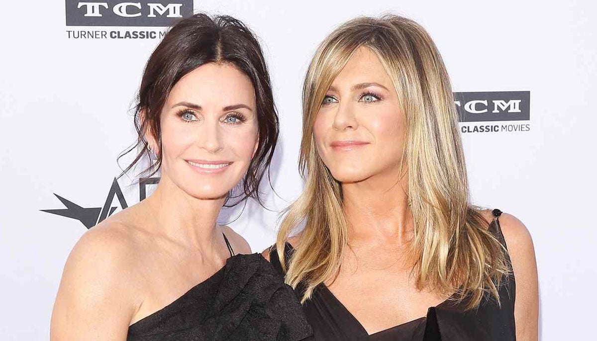 Courteney Cox celebrates Jennifer Aniston’s 57th birthday with ‘Friends’ throwback