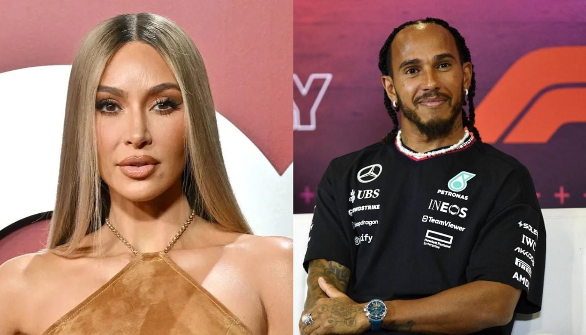 Lewis Hamilton ditched question about Kim Kardashian? 