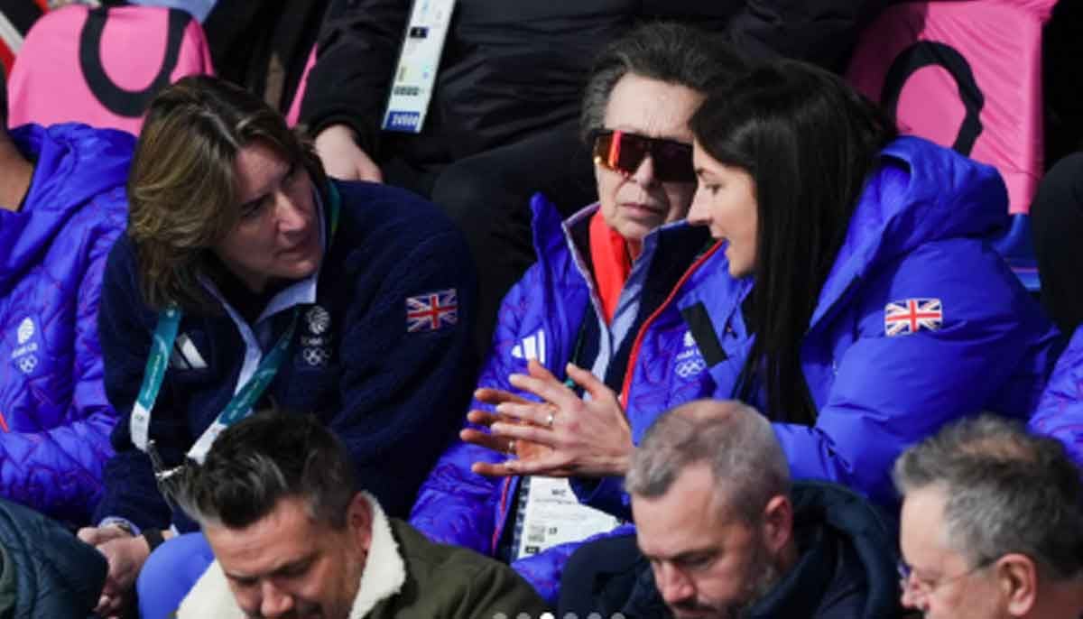 Royal family shares Princess Anne's photos from Winter Olympics 2026