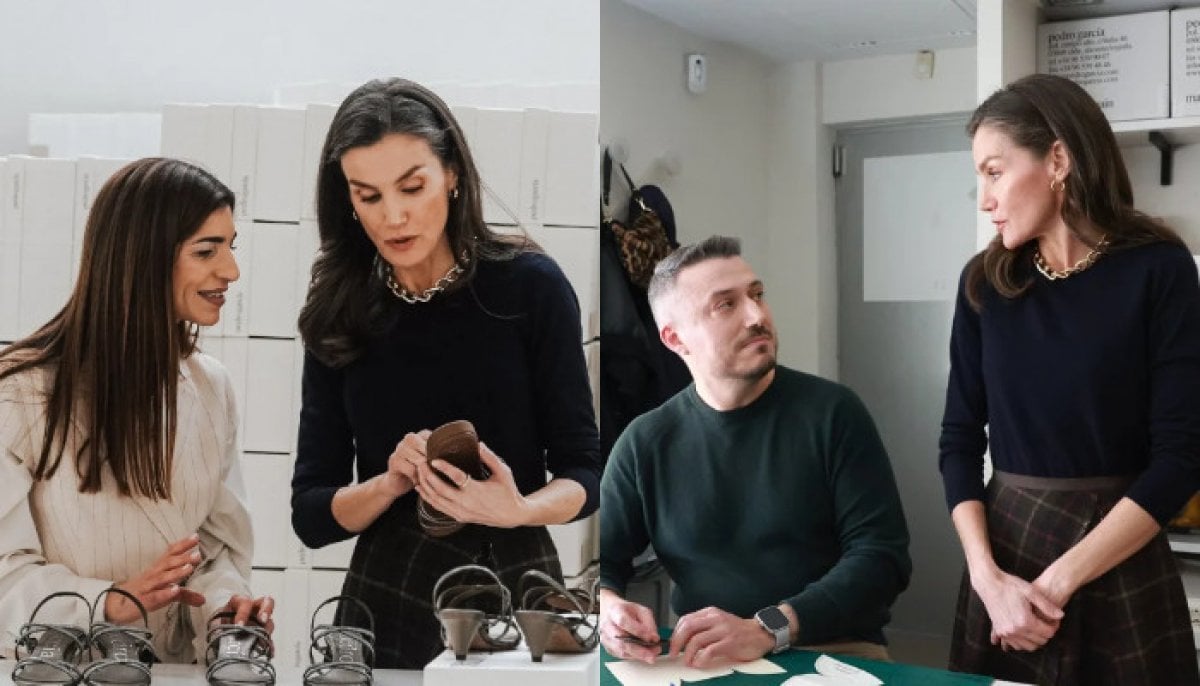 Queen Letizia visits historic Spanish brand on its huge milestone