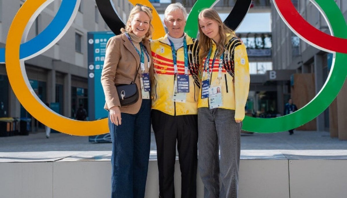 Belgium royals encourage Olympians in cheerful visit: watch