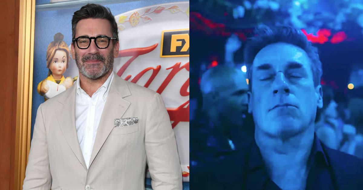 'Your Friends & Neighbors' star Jon Hamm reacts to his viral dancing meme