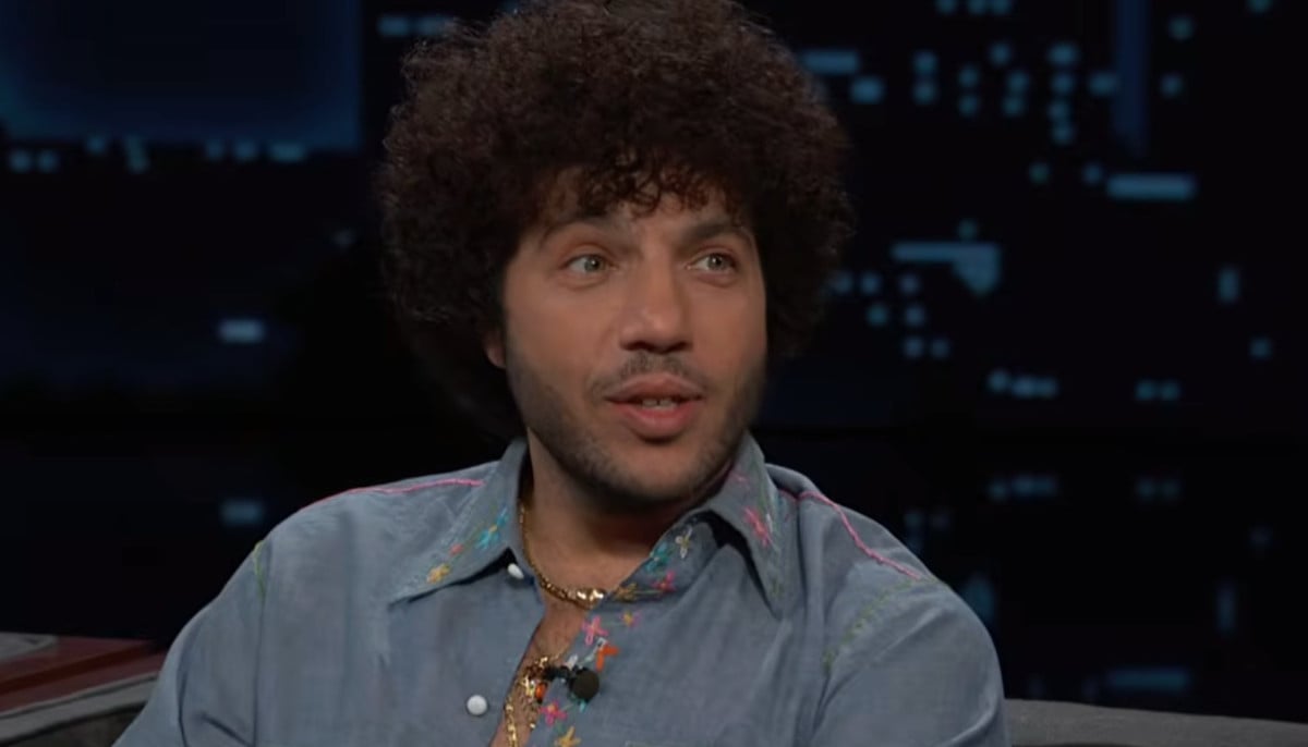 Benny Blanco explains why his feet were dirty during podcast debut